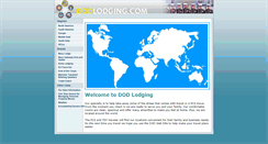 Desktop Screenshot of dodlodging.com