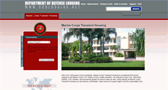 Desktop Screenshot of marines.dodlodging.net