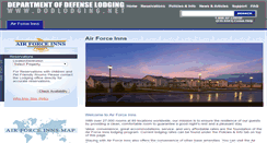 Desktop Screenshot of af.dodlodging.net