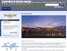 Tablet Screenshot of af.dodlodging.net