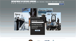 Desktop Screenshot of dodlodging.net